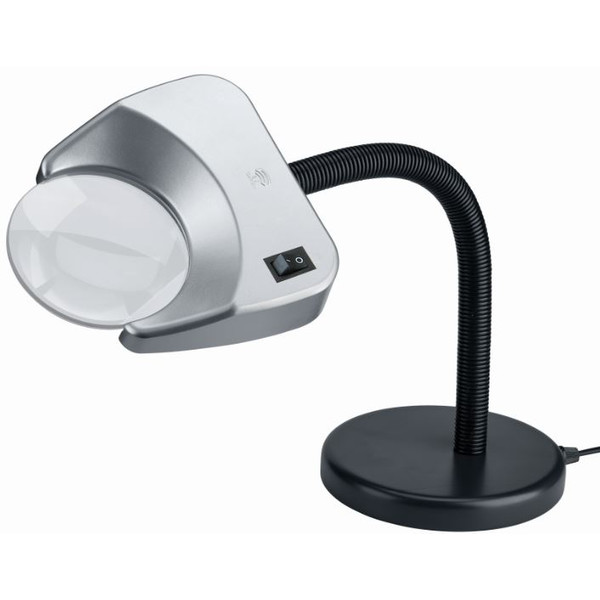 Schweizer Lupp Förstoringslampa Tech-Line LED TABLE BASE 2700K, 2x/Ø120mm, bikonvex, bordsfot
