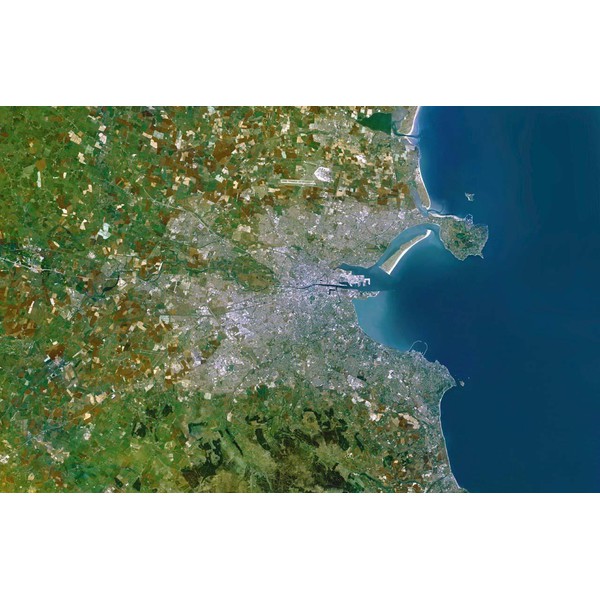 Planet Observer Regionkarta Dublin-regionen