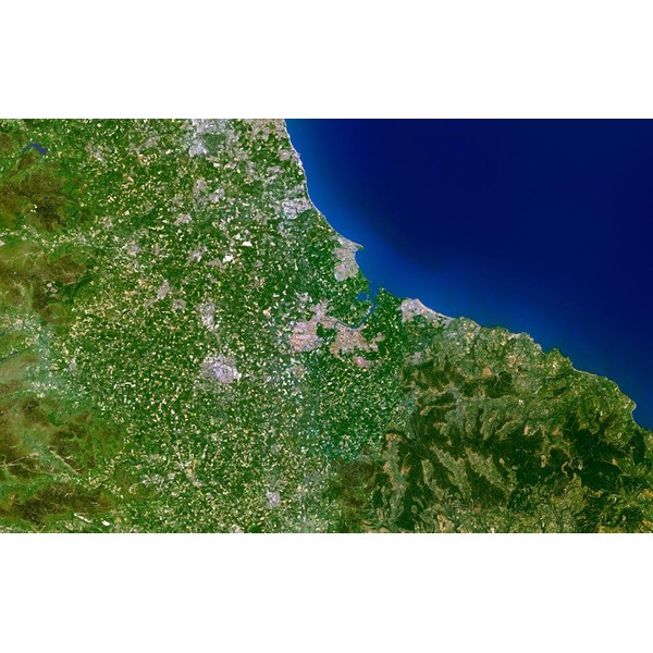 Planet Observer Regionkarta Region Darlington Middlesbrough
