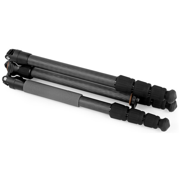 Omegon Pro 32 mm Kolfiber-trebensstativ inkl. Kulhuvud