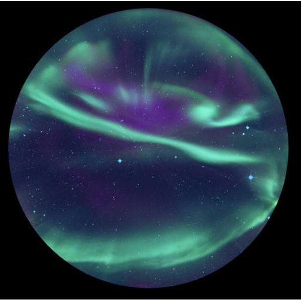 astrial Slide för Sega Homestar Planetarium Aurora Borealis Scenic
