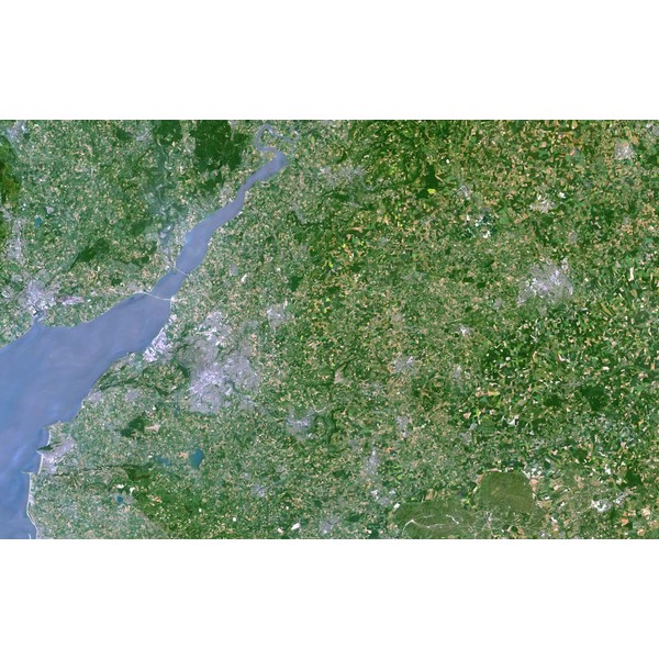 Planet Observer Regionkarta Region The Severn & Bristol