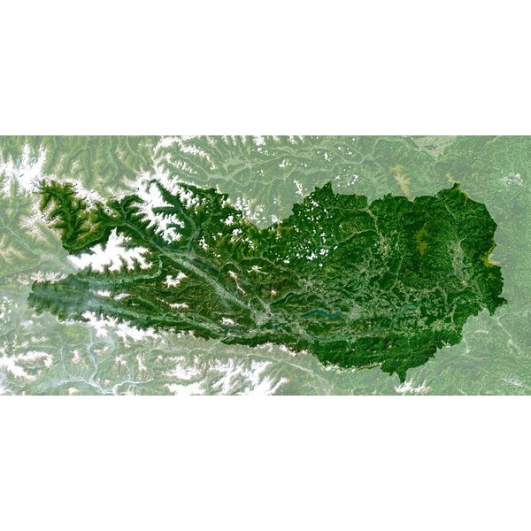 Planet Observer Regionkarta Region Carinthia