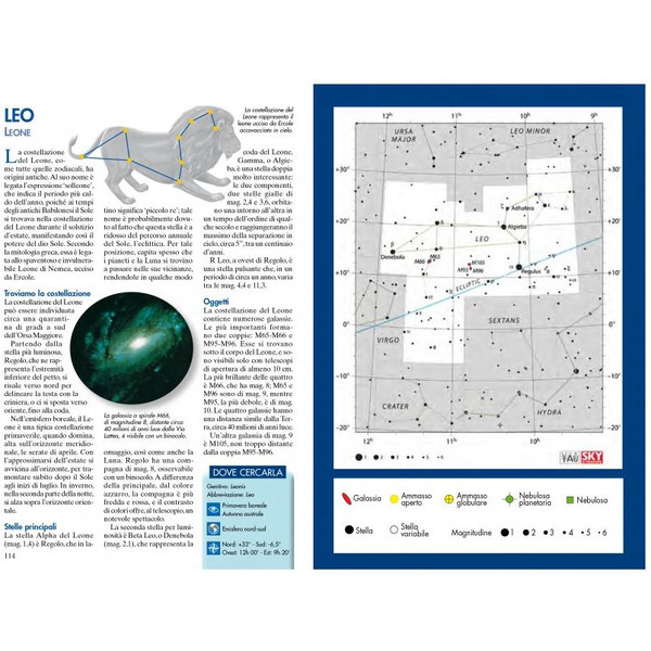 Libreria Geografica Atlante di Astronomia Tascabile