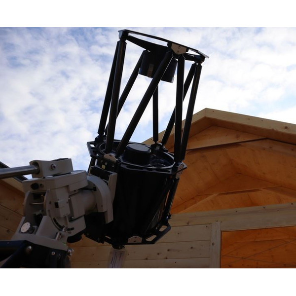 Dome Parts GmbH Observatorium för rullande tak GreenLine Mini med träskydd