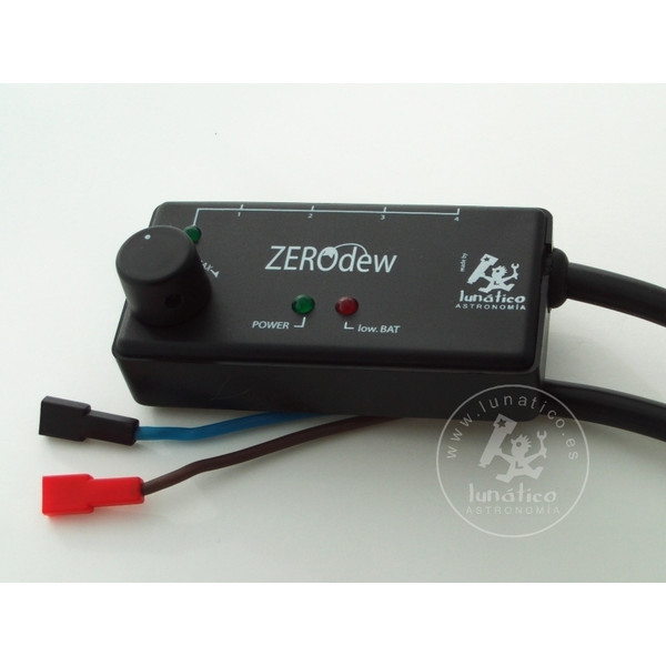 Lunatico  ZeroDew styrenhet med batterikontakt