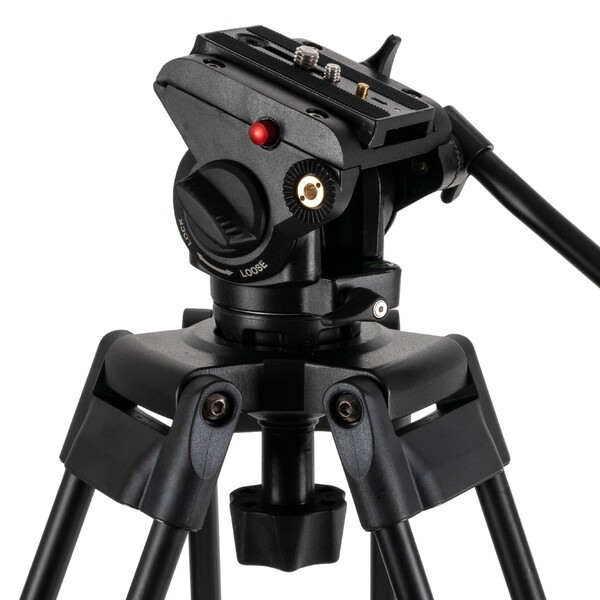 Omegon Basic 300 V Aluminium-trebensstativ med tiltbart huvud