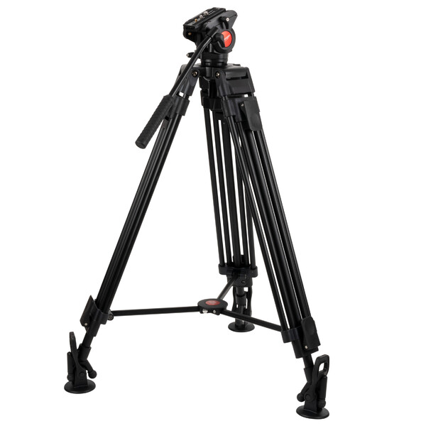 Omegon Basic 300 V Aluminium-trebensstativ med tiltbart huvud