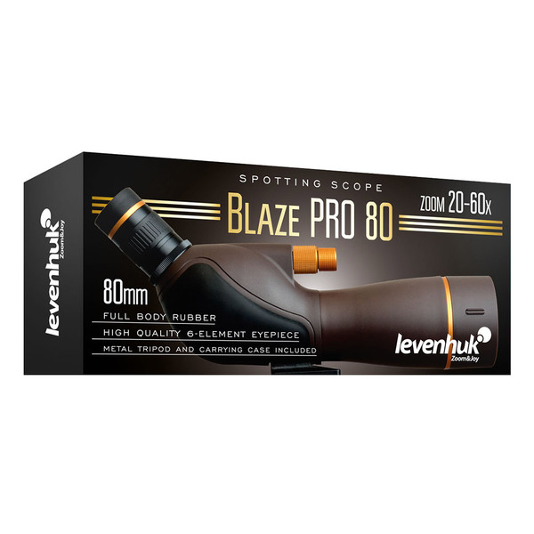 Levenhuk Kompakt tubkikare, zoom Blaze PRO 80