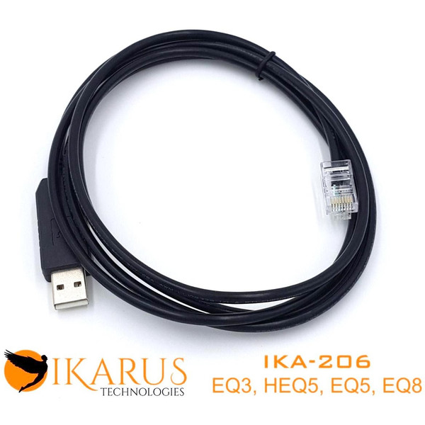 Ikarus Technologies USB-anslutningskabel för fästen (EQDir HEQ5,EQ3,EQ8,EQ5)