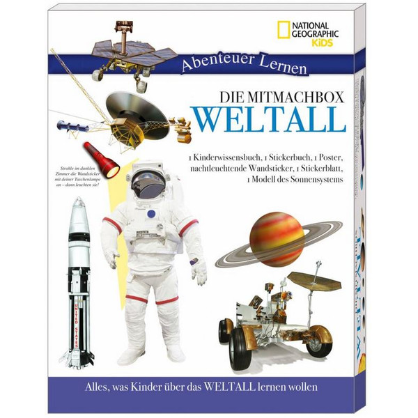 National Geographic Byggsats Mitmachbox "Das Weltall"