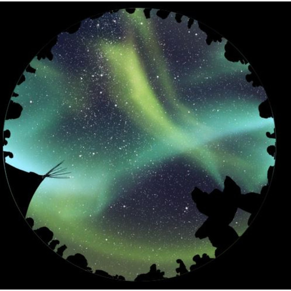 astrial Slide för Sega Homestar Planetarium Aurora Australis Scenic