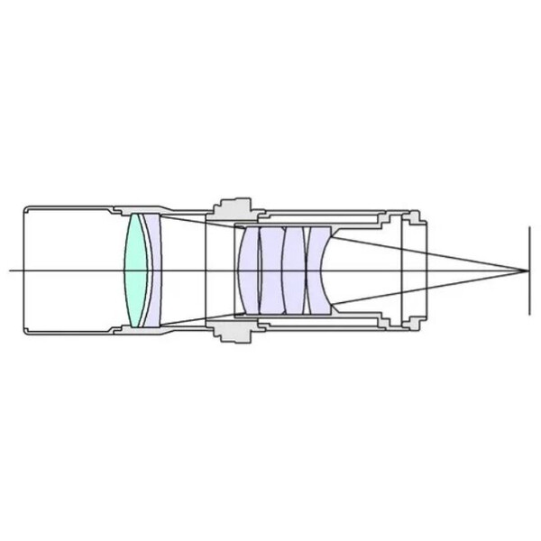 BORG Apokromatisk refraktor AP 55/200 55FL OTA Set