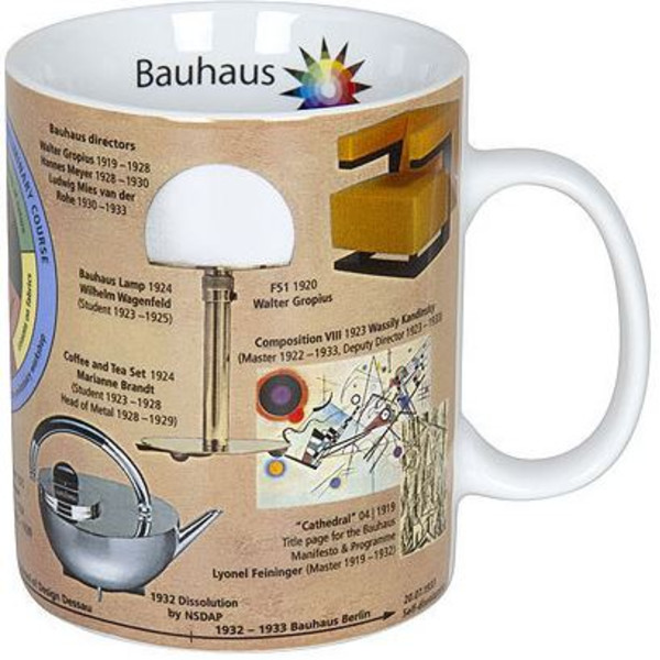 Könitz Mugg Mugs of Knowledge Bauhaus (Engelska)