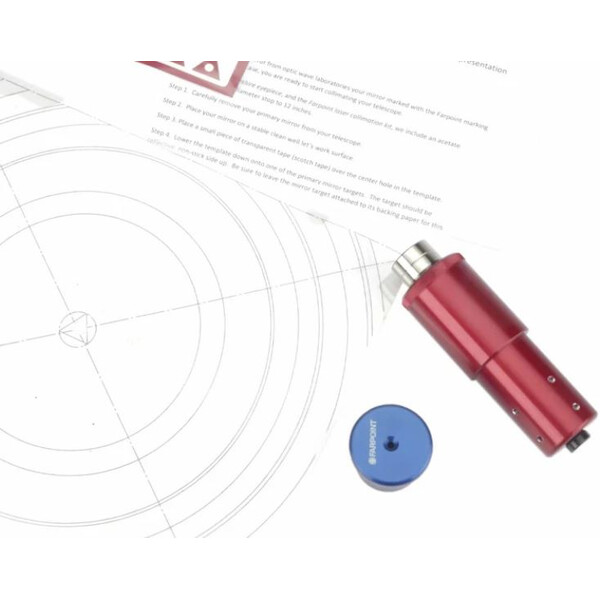 Farpoint Laserkollimator 650nm + Cheshire 1.25"