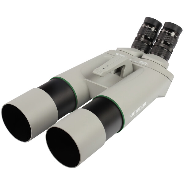 Omegon Brightsky 22x70 45° kikare inklusive Neptune gaffelmontering med mittpelare och stativ