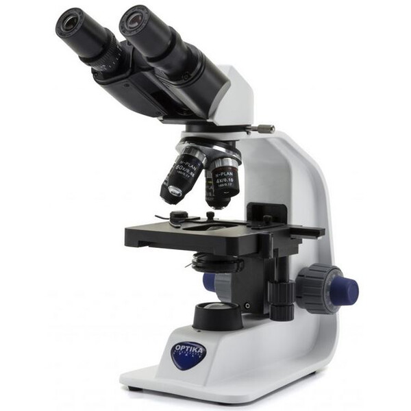 Optika Mikroskop B-157R-PL, bino, uppladdningsbart batteri, 600x