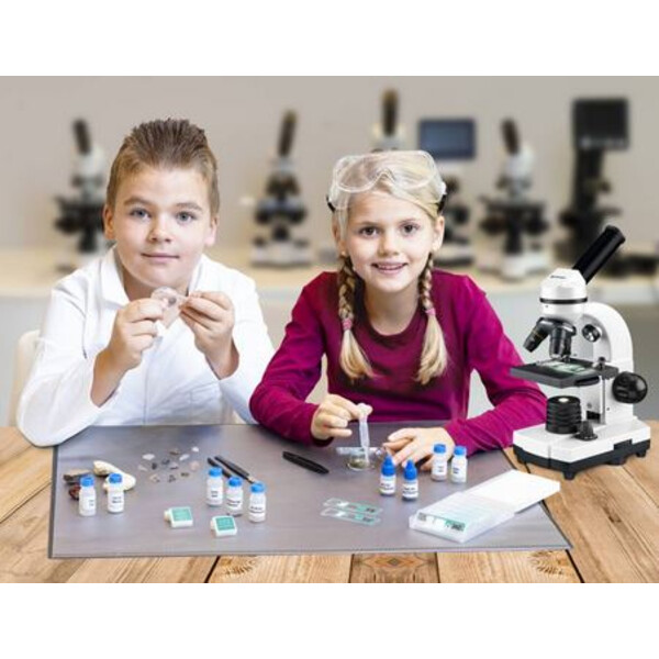 Bresser Junior Smart Mikroskopi tillbehörssats med QR-koder