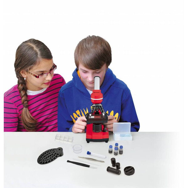 Bresser Junior Mikroskop Biolux SEL röd
