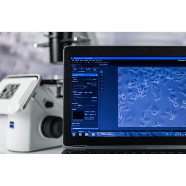 ZEISS inverta mikroskop Primovert HDcam Ph0, Ph1, Ph2, 40-400x, Ph1, Kond 0,4, Cam 5MP