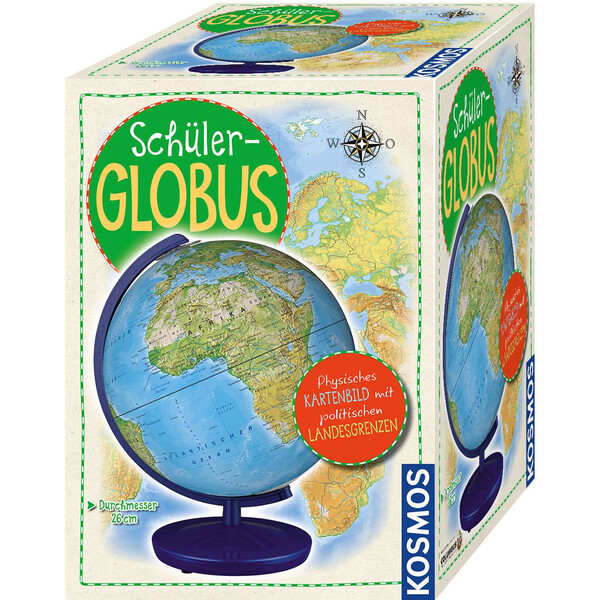 Kosmos Verlag Barnglob Schülerglobus physisch 26cm