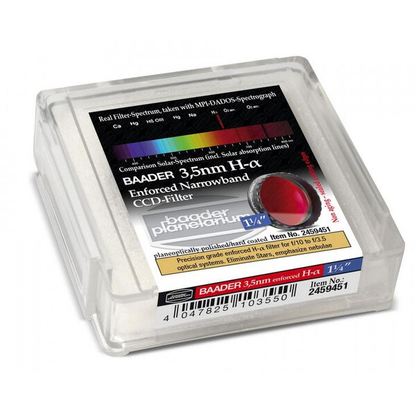 Baader Ultra-Narrowband 3,5 nm H-alpha CCD-filter 1,25"