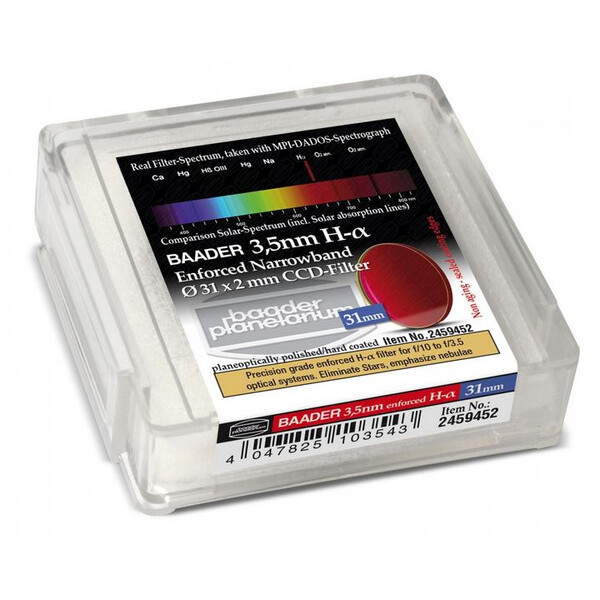 Baader Ultra-Narrowband 3,5 nm H-alpha Filter 31 mm
