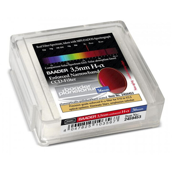 Baader Ultra-Narrowband 3,5 nm H-alpha Filter 36 mm