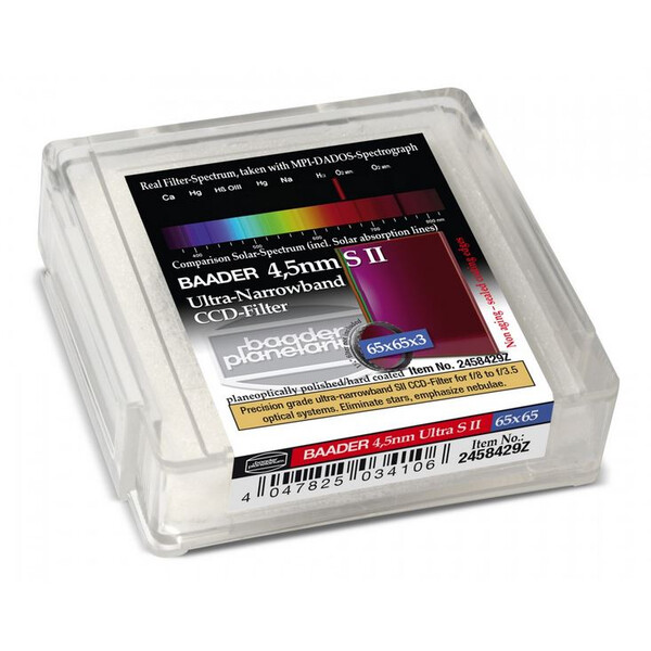 Baader Ultra-Narrowband 4,5nm S II Filter 65x65mm