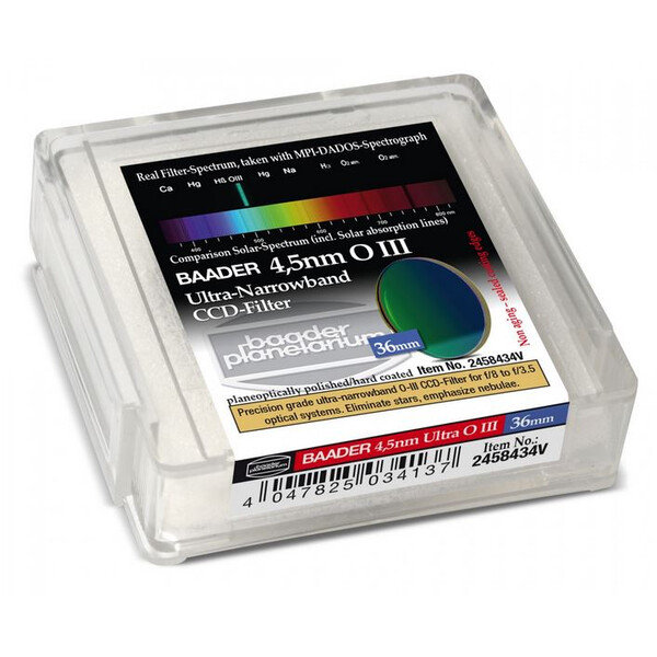 Baader Ultra-Narrowband 4,5nm OIII Filter 36mm