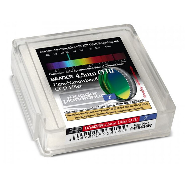 Baader Ultra-Narrowband 4,5nm OIII Filter 2"