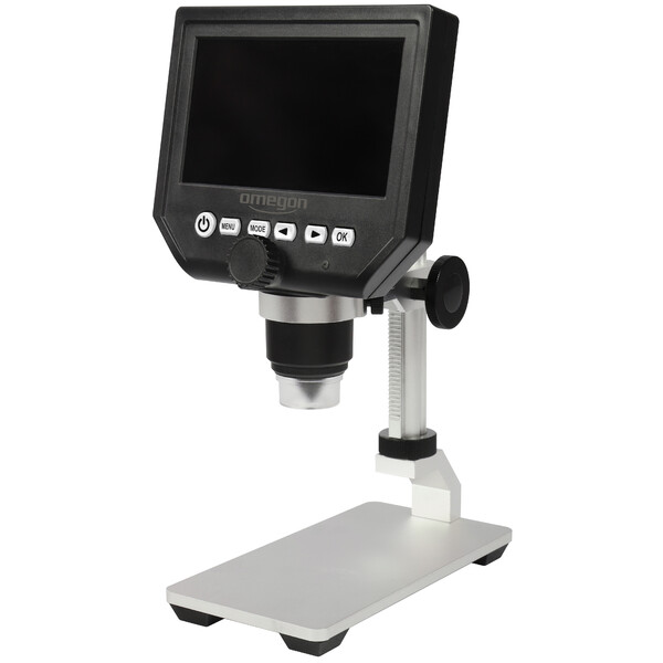 Omegon DigiStar mikroskop, 1x-600x, LCD 4,3''