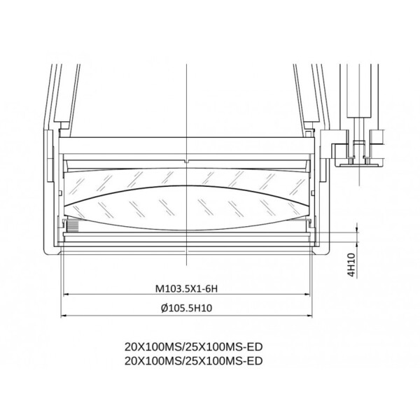 APM Kikare MS 25x100 ED