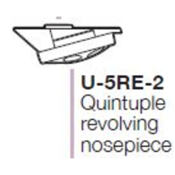 Evident Olympus Objektivrevolver U-5RE-2 5x