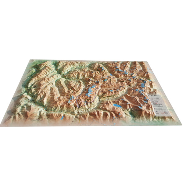 3Dmap Regionkarta La Vanoise