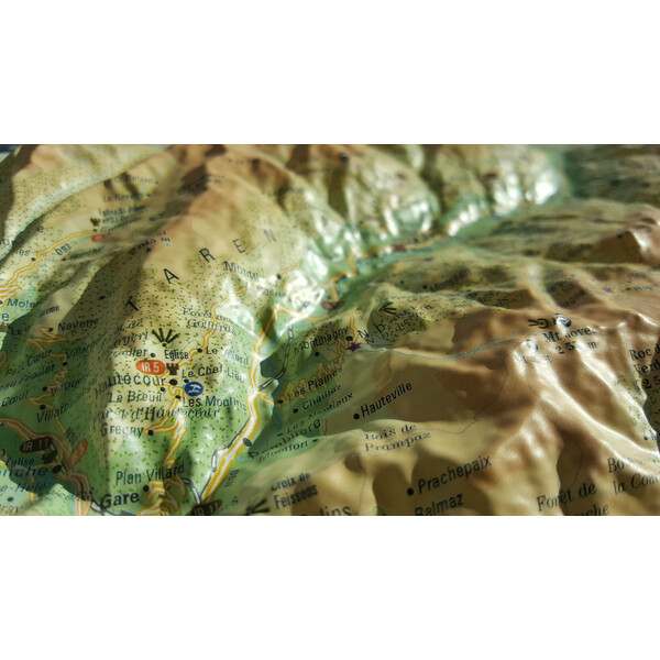 3Dmap Regionkarta La Vanoise