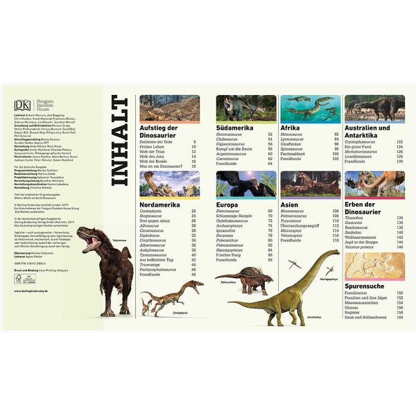 Dorling Kindersley Dinosaurier-Atlas