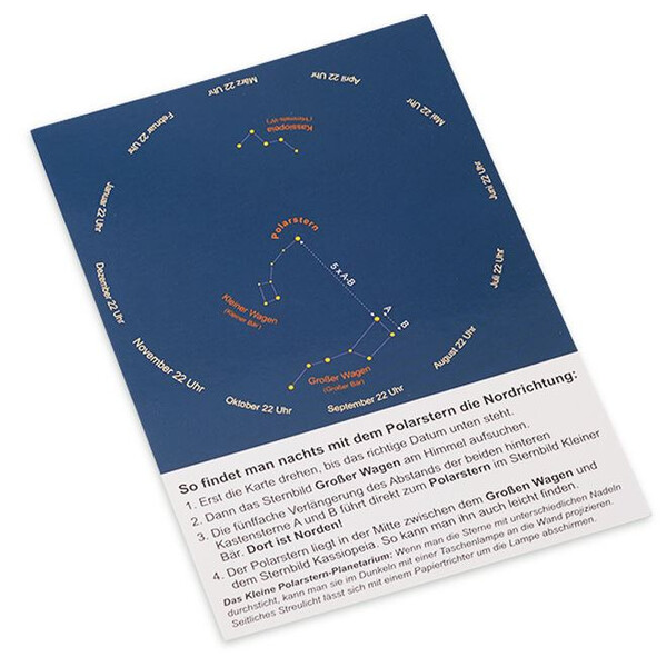 AstroMedia Stjärnkarta Polarsternfinder Postkarte 10 Stück
