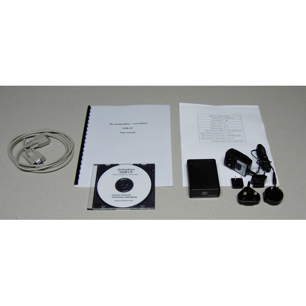 Unihedron Fotometer Sky Quality Meter SQM med lins och RS232