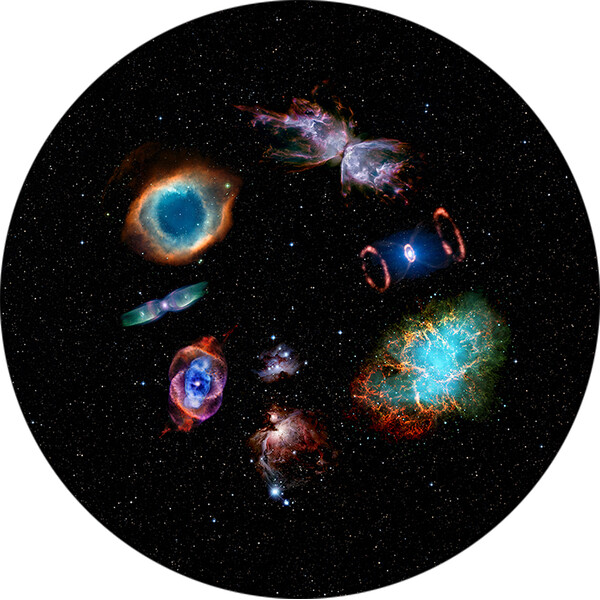 Redmark Slide för Bresser och NG Planetarium Nebulosor