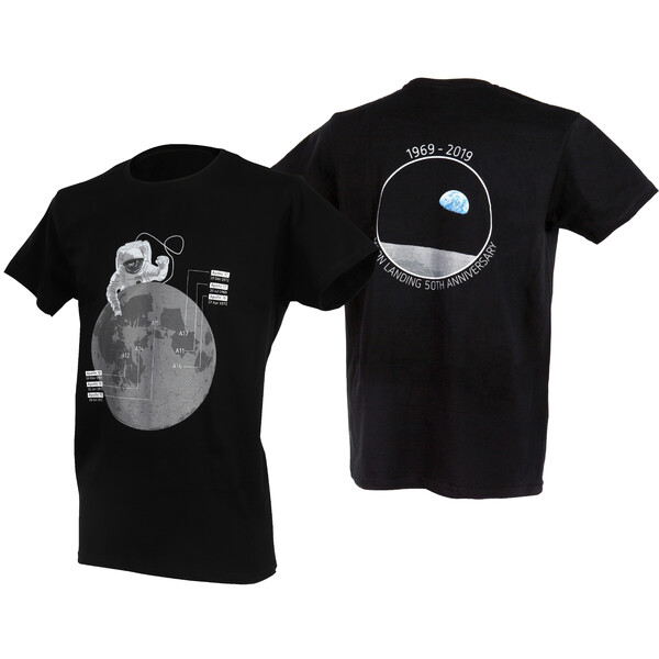 Omegon T-shirt 50-årsjubileet av månlandningen - Storlek M