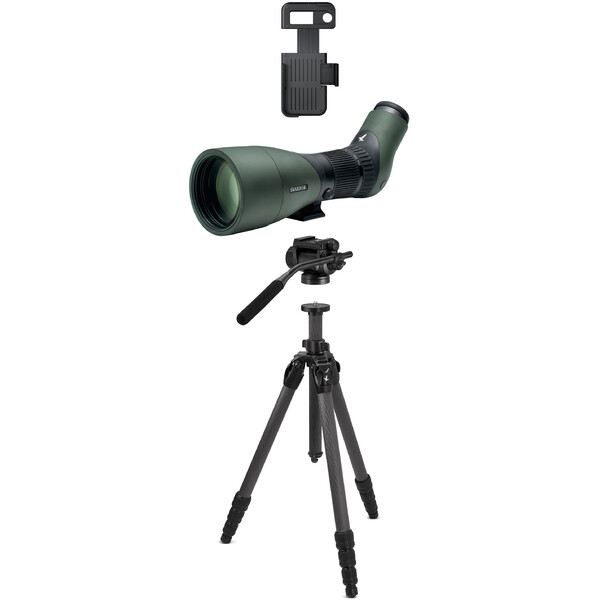 Swarovski Kompakt tubkikare Kampanjpaket spotting scope ATX 25-60x85 med Stativ och VPA adapter + stativhuvud