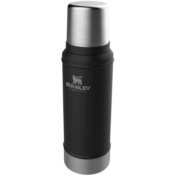Stanley Classic vakuumflaska 0,75 liter svart