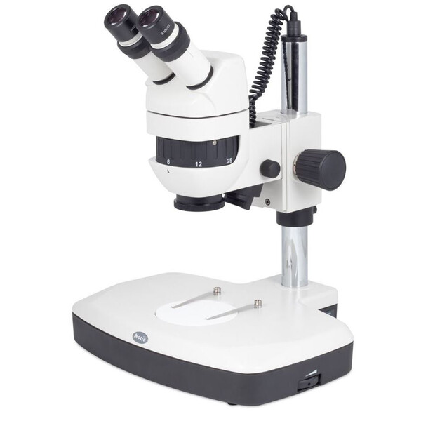Motic Zoom-stereomikroskop zoom stereomikroskop K-400 L, binokulär, CMO, 6x-50x