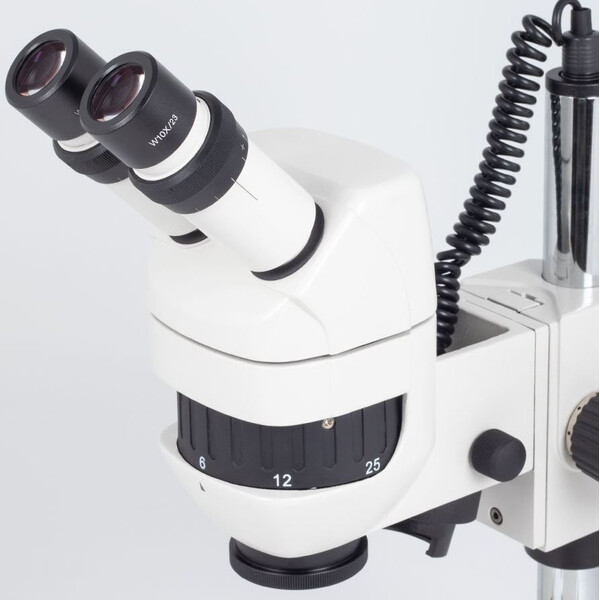 Motic Zoom-stereomikroskop zoom stereomikroskop K-400 L, binokulär, CMO, 6x-50x