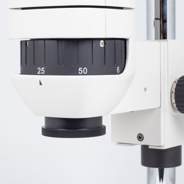 Motic Zoom-stereomikroskop zoom stereomikroskop K-400P, binokulär, CMO, utan belysning, 6x-50x