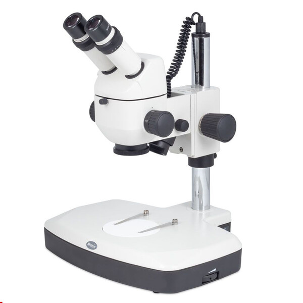 Motic Zoom-stereomikroskop zoom stereomikroskop K-500 L, Binokular, CMO, reflekterat och Transmitterat ljus, 6x-40x