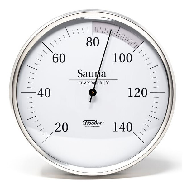Fischer Väderstation Sauna-Thermometer 13cm