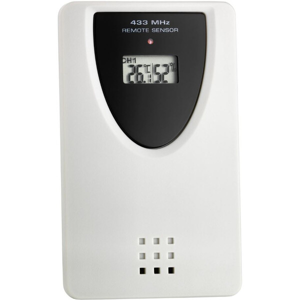 TFA Sky radio Väderstation svart