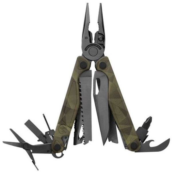 Leatherman Multitool Charge+ skogskamouflage